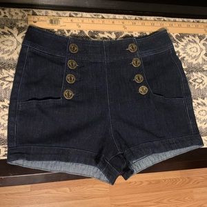 Express Sailor Shorts Like New size 2